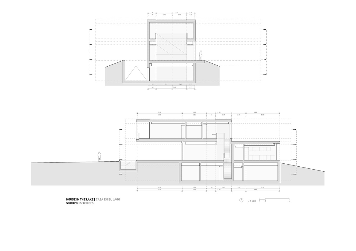 Fran Silvestre Arquitectos' new residence features giant shaded terrace in a golf course of Girona
