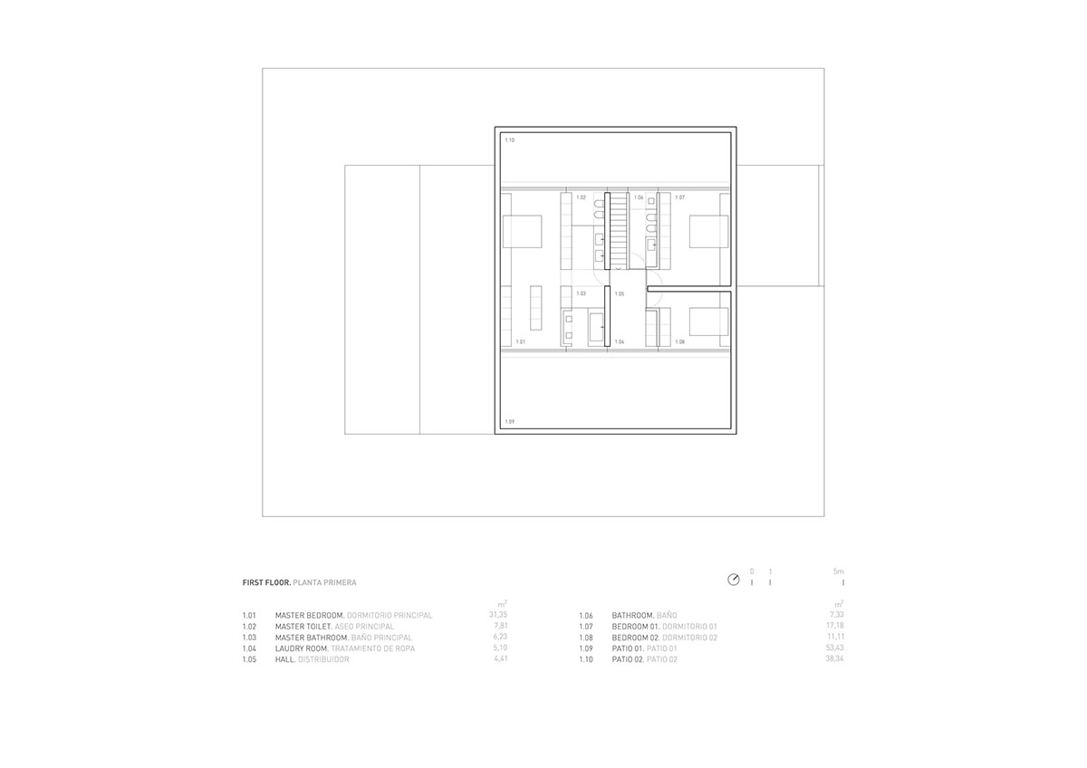 Fran Silvestre Arquitectos completes House of Silence as house and music studio in Valencia