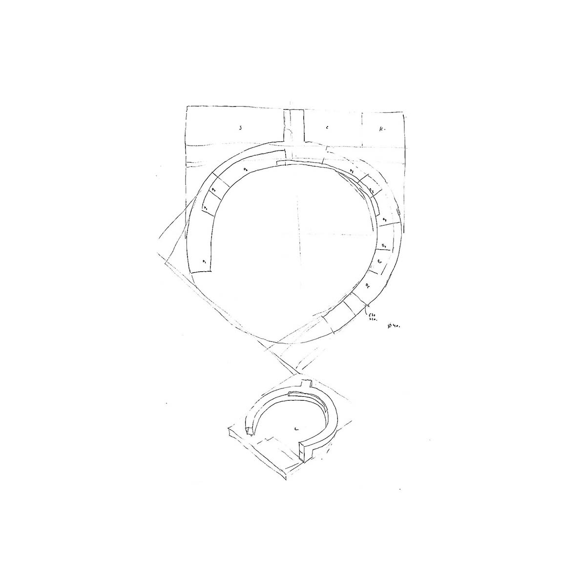 Fran Silvestre's new house protrudes 