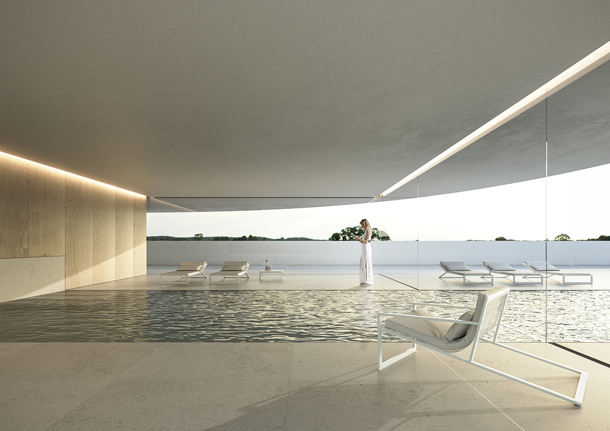 Fran Silvestre Arquitectos unveils Kouros Tower with clean curves in Valencia