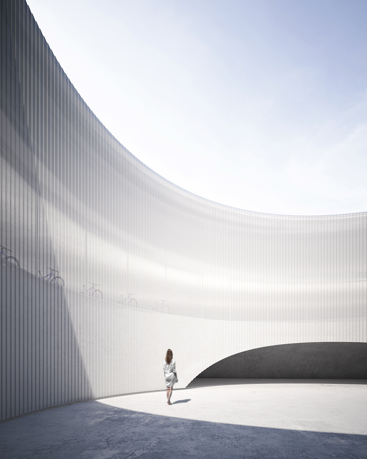 Fran Silvestre proposes circular and hollowed building to ease manufacture process of mountain bikes