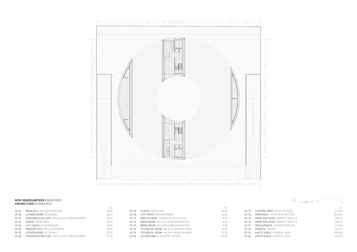 Fran Silvestre proposes circular and hollowed building to ease manufacture process of mountain bikes
