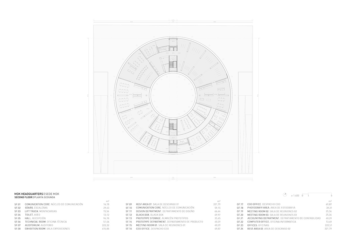 Fran Silvestre proposes circular and hollowed building to ease manufacture process of mountain bikes