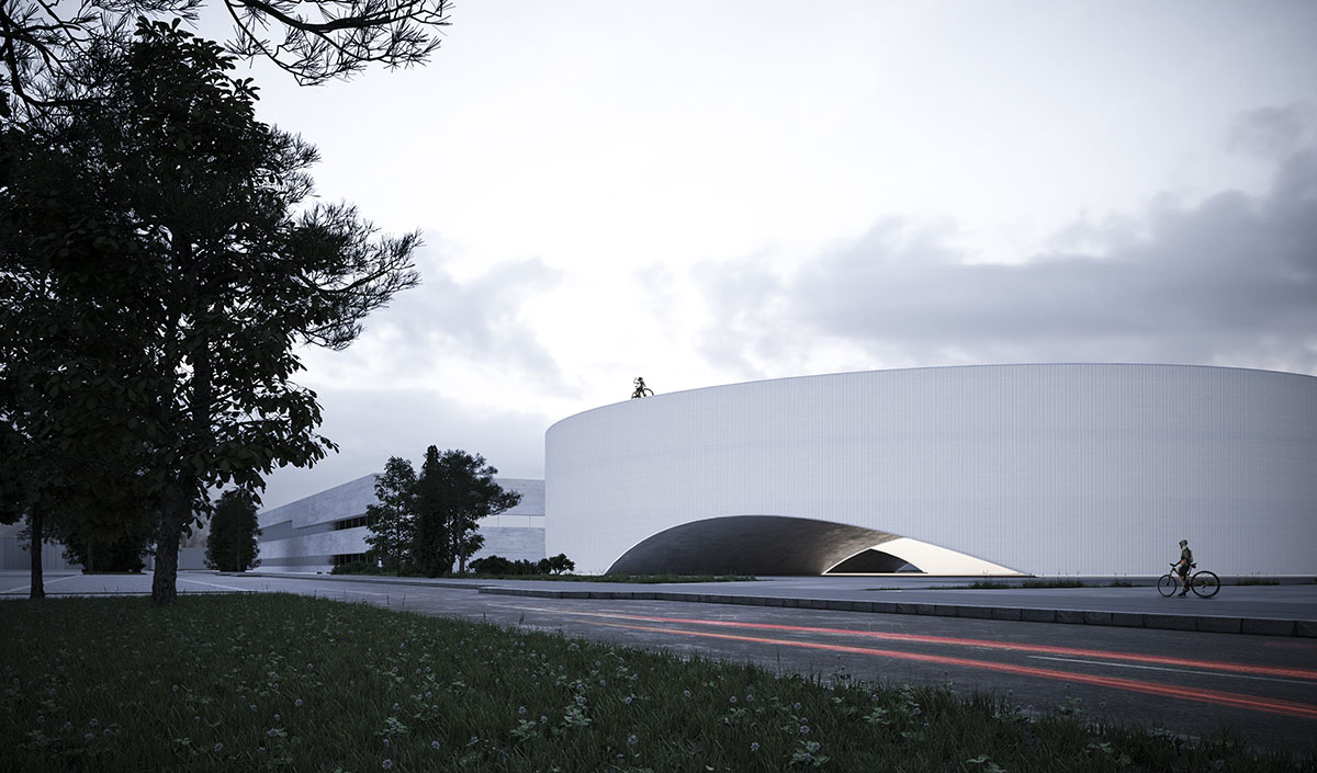 Fran Silvestre proposes circular and hollowed building to ease manufacture process of mountain bikes