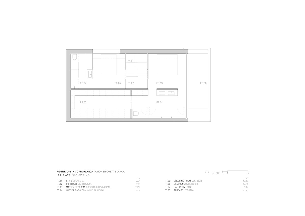 Fran Silvestre Arquitectos completes renovation of interior of a penthouse in Costa Blanca