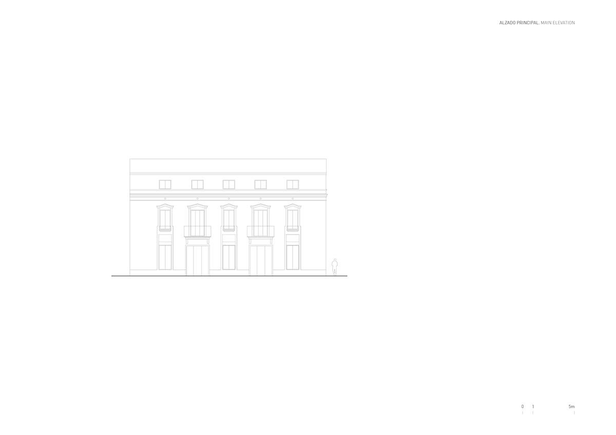 The Empty House by Fran Silvestre Arquitectos complements existing building with two wings in Spain