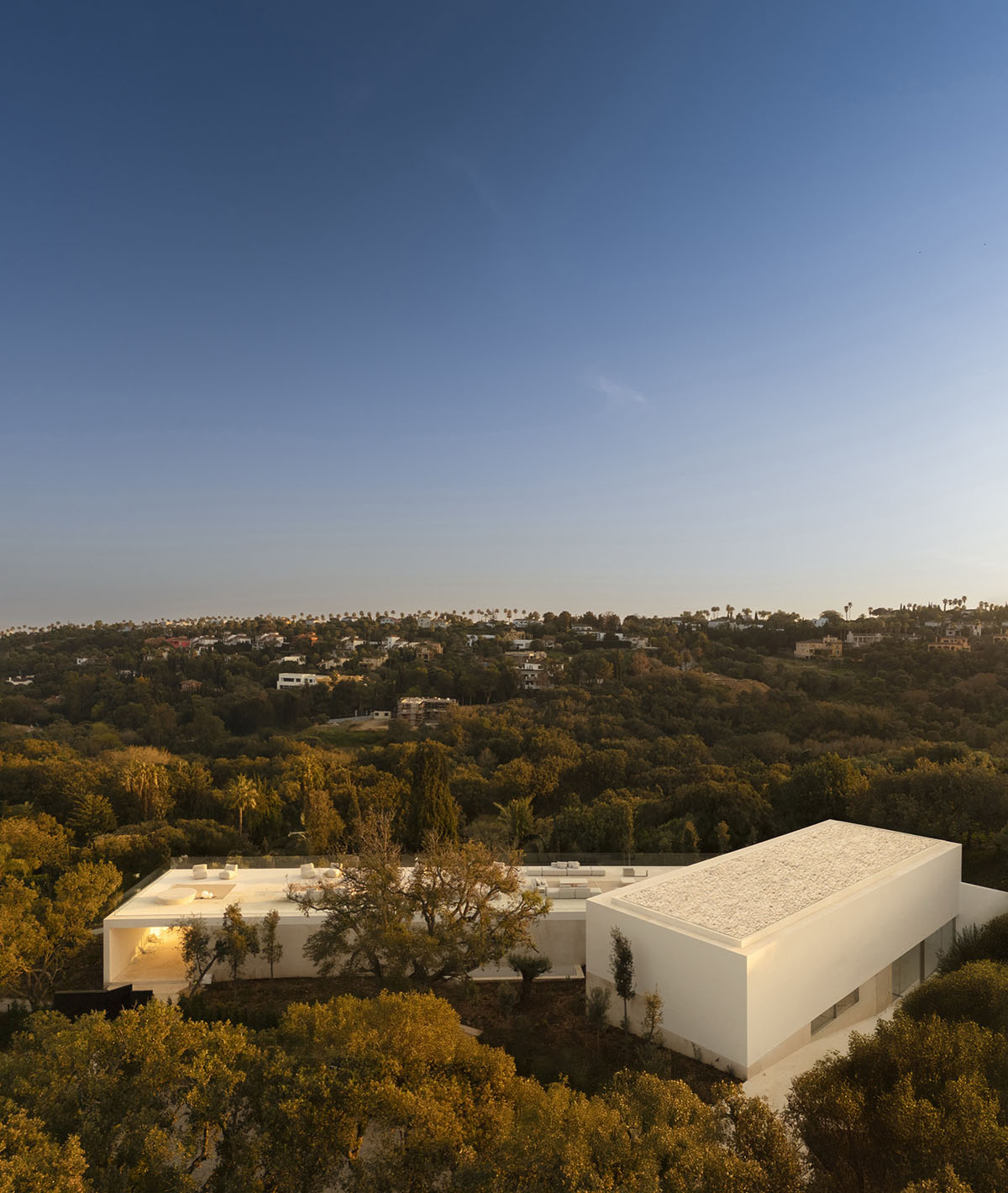 Villa 95 by Fran Silvestre Arquitectos expands views with irregularly shifted volumes in Sotogrande