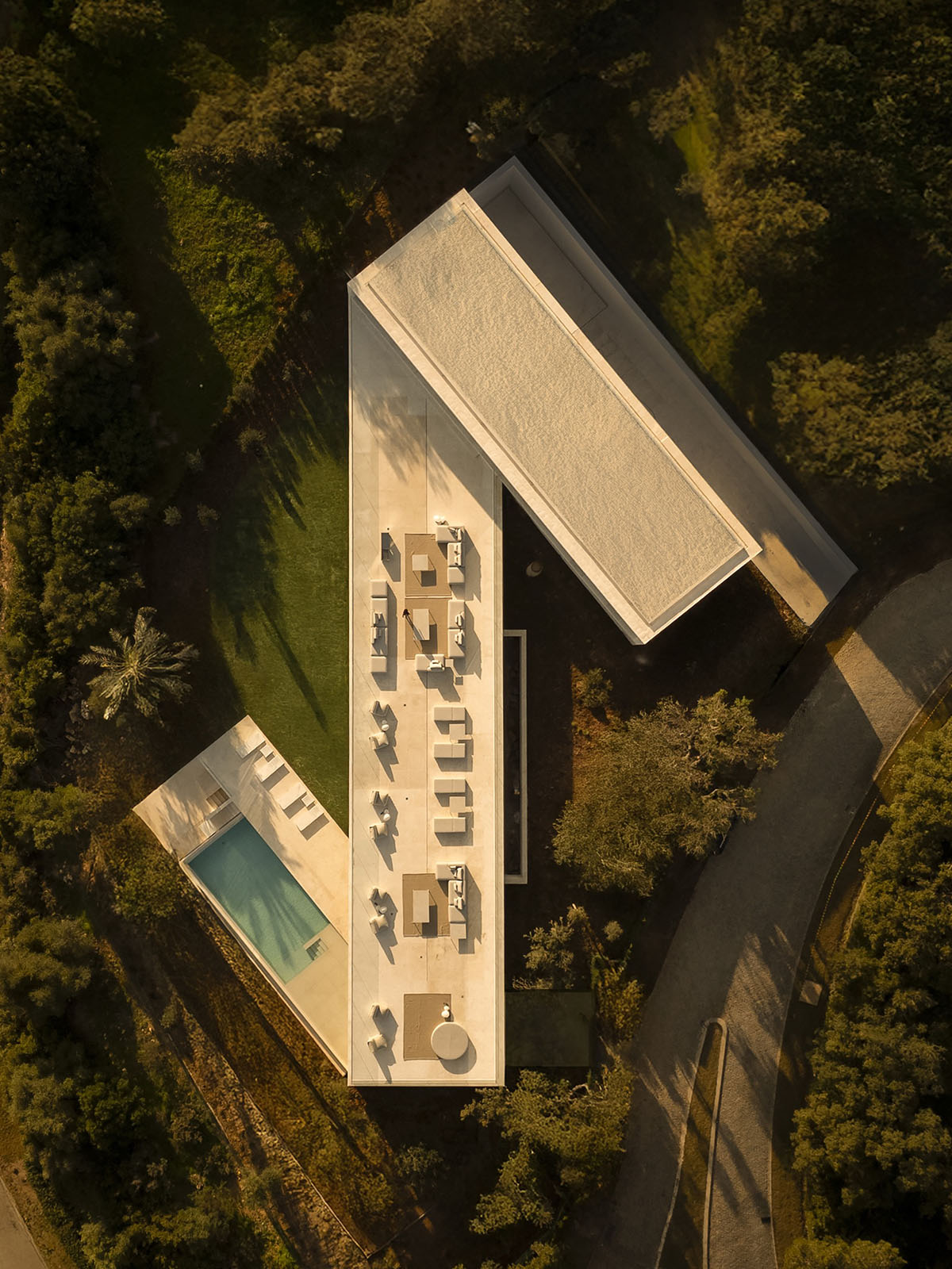 Villa 95 by Fran Silvestre Arquitectos expands views with irregularly shifted volumes in Sotogrande