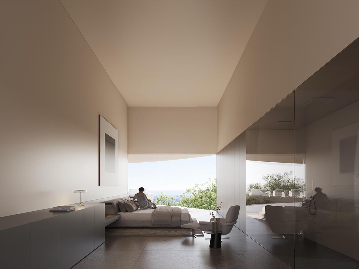 Three circular volumes create Villa Noon in Sotogrande designed by Fran Silvestre Arquitectos