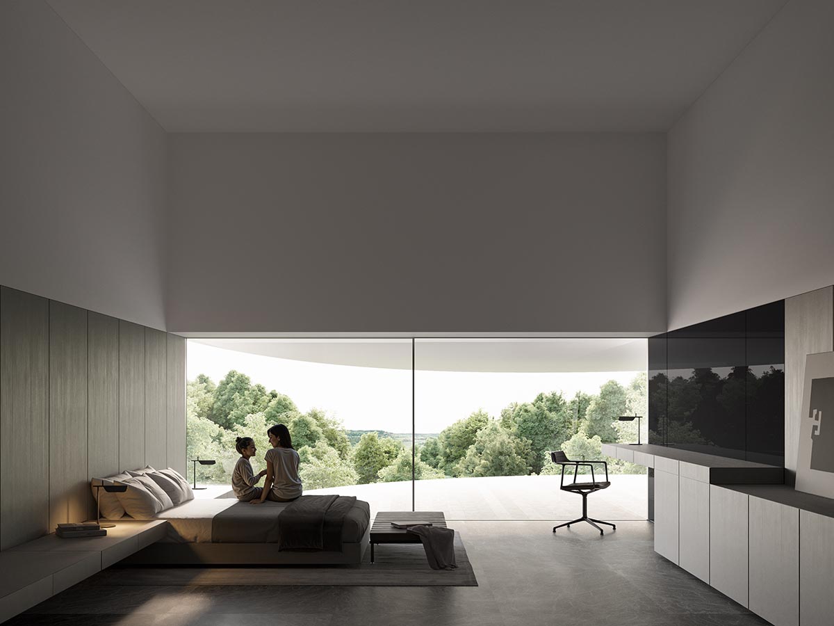 Three circular volumes create Villa Noon in Sotogrande designed by Fran Silvestre Arquitectos