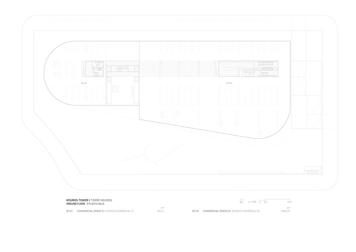 Fran Silvestre Arquitectos unveils Kouros Tower with clean curves in Valencia