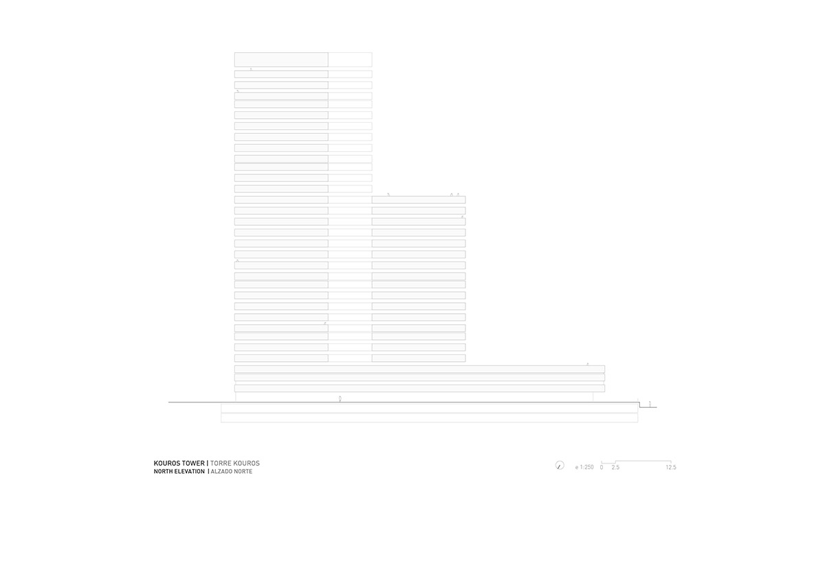 Fran Silvestre Arquitectos unveils Kouros Tower with clean curves in Valencia