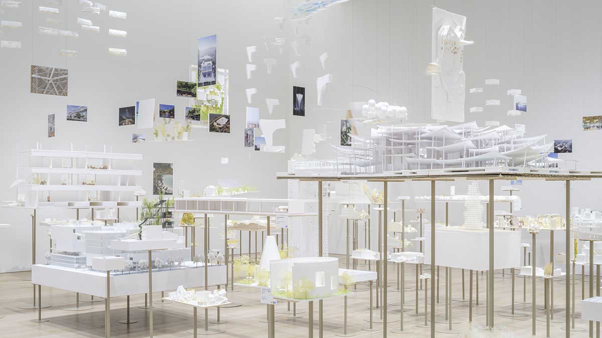 Sou Fujimoto brings primordial future forest exhibition into the Mori Art Museum in Tokyo