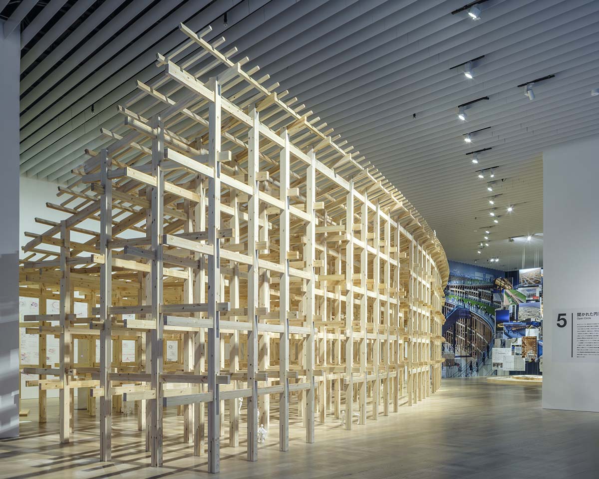 Sou Fujimoto brings primordial future forest exhibition into the Mori Art Museum in Tokyo