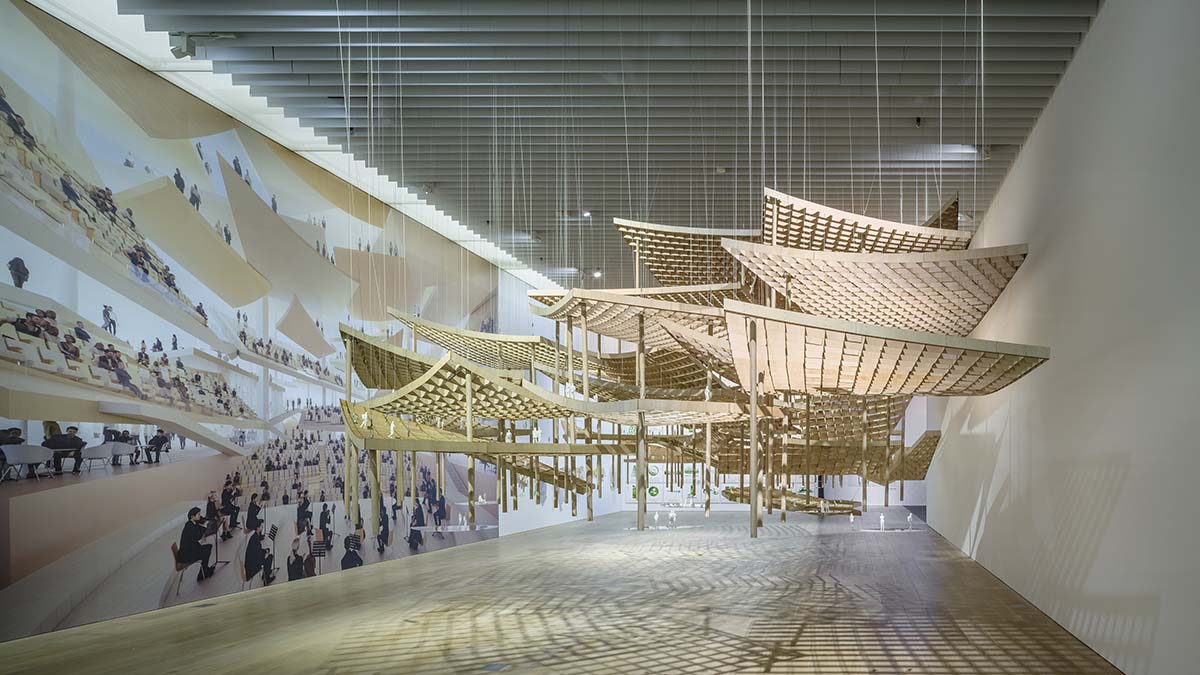 Sou Fujimoto brings primordial future forest exhibition into the Mori Art Museum in Tokyo