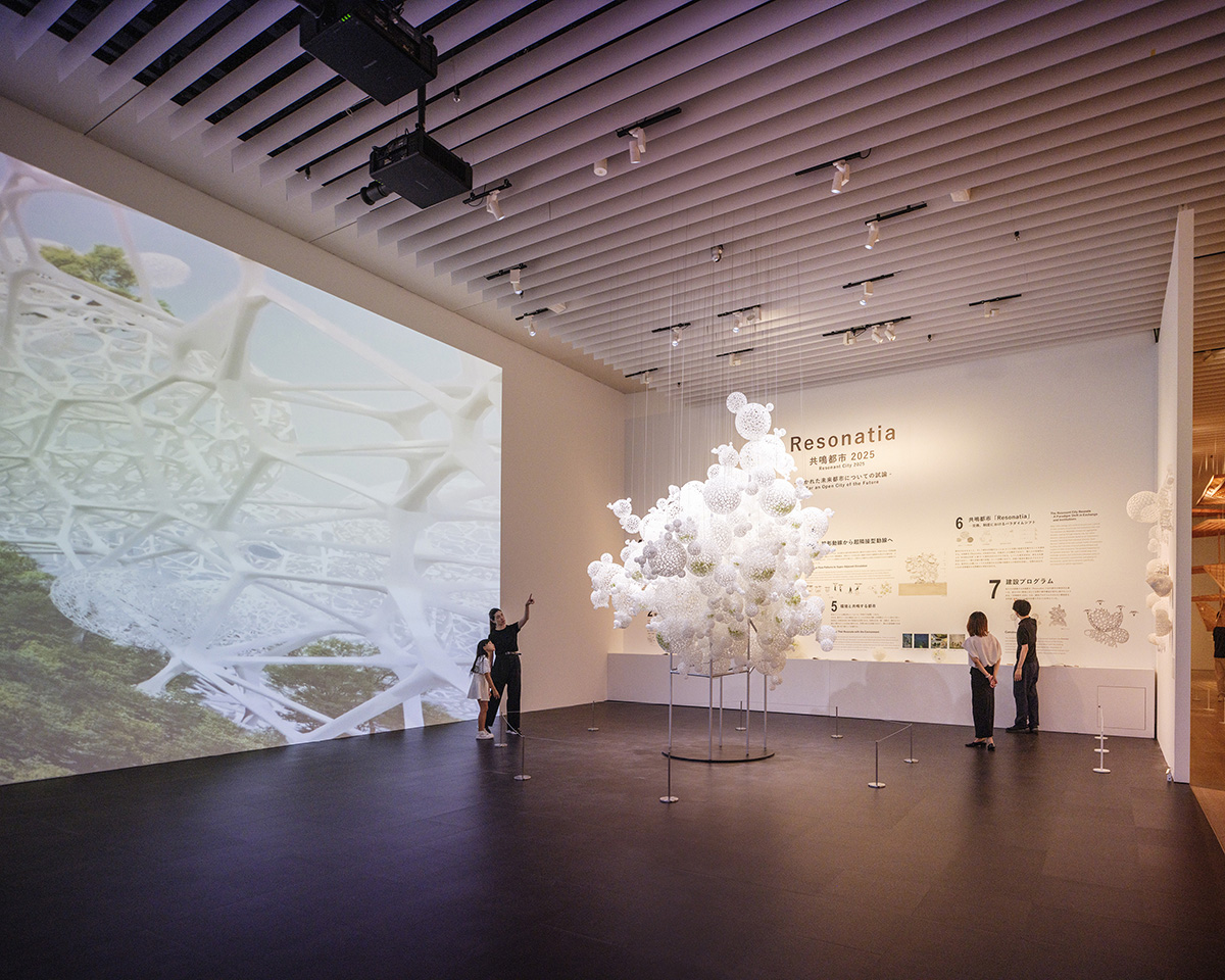 Sou Fujimoto brings primordial future forest exhibition into the Mori Art Museum in Tokyo
