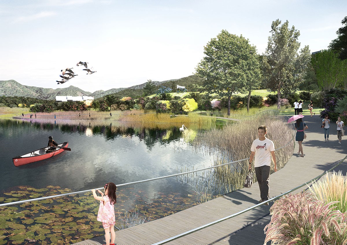 LOLA, TALLER and L+CC win competition for a new forest and sports park in Shenzhen