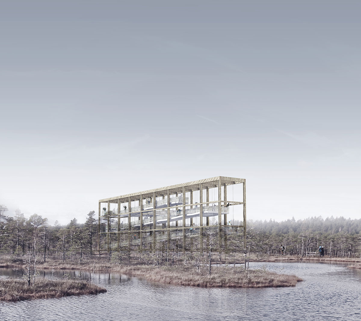Winners Announced For Kemeri National Park Observation Tower Architecture Competition in Latvia