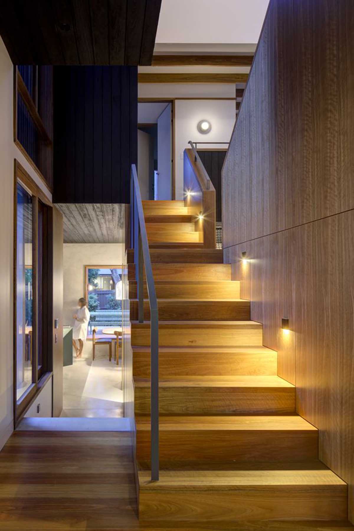 A staircase that brings the family together by Sam Crawford Architects