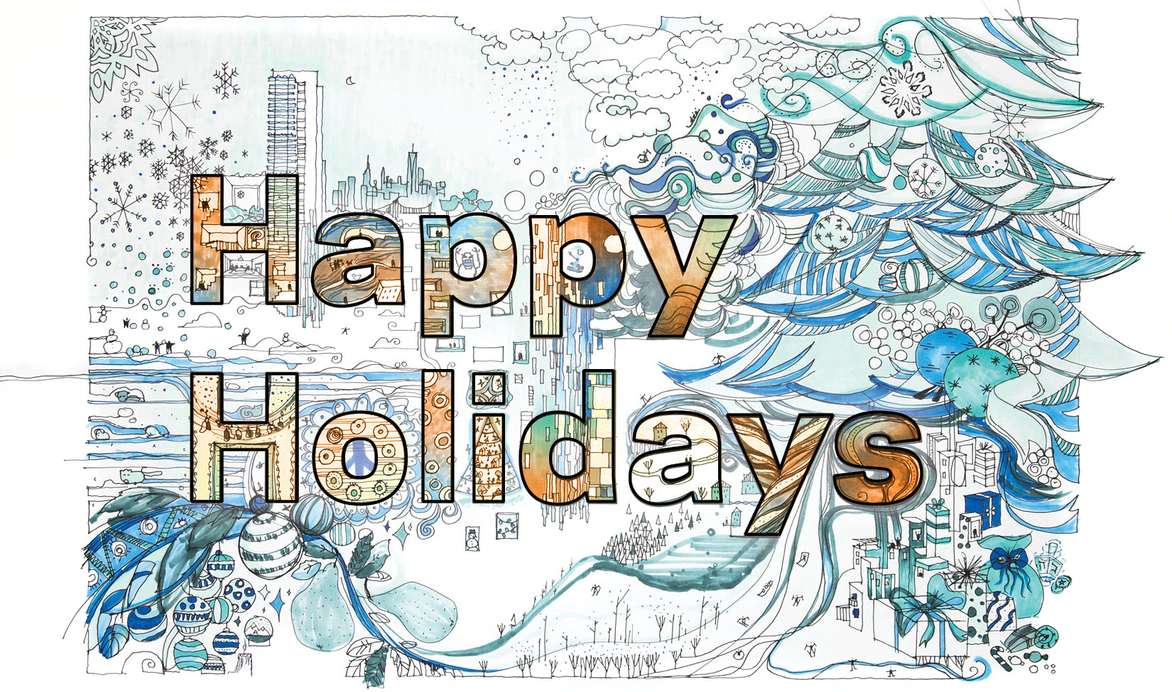 The most creative Christmas cards from world architects and designers