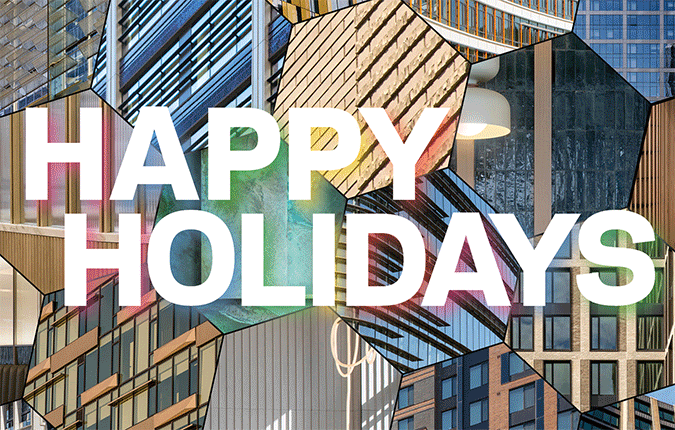 The World Architects' and Designers' Christmas Cards are full of hope and joy
