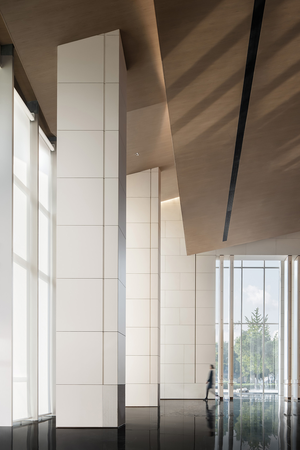 CCD completes interiors of exhibition hall inspired by landscape elements in Hangzhou, China