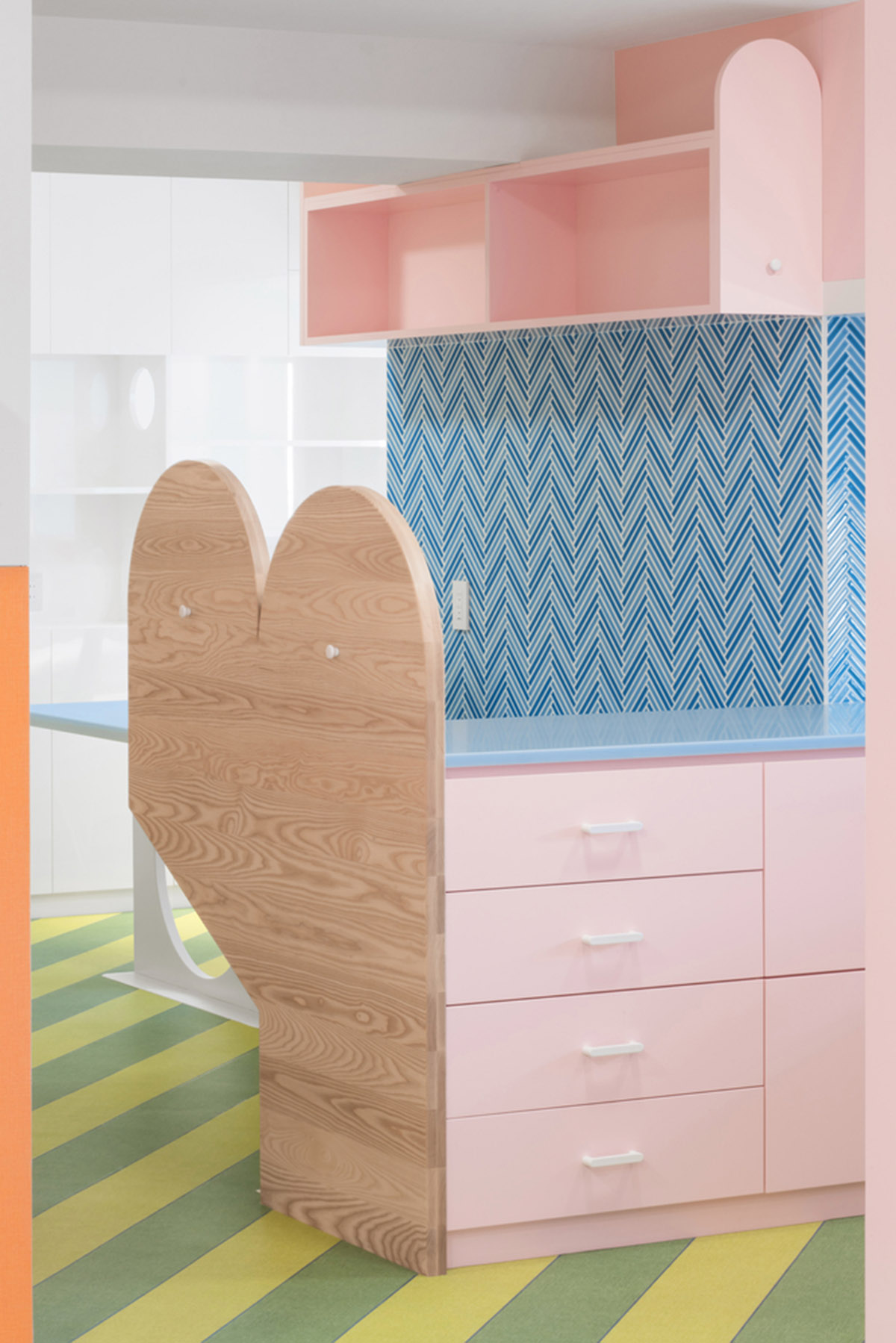 Adam Nathaniel Furman creates toy-like apartment interior from a palette of pastel colours in Tokyo