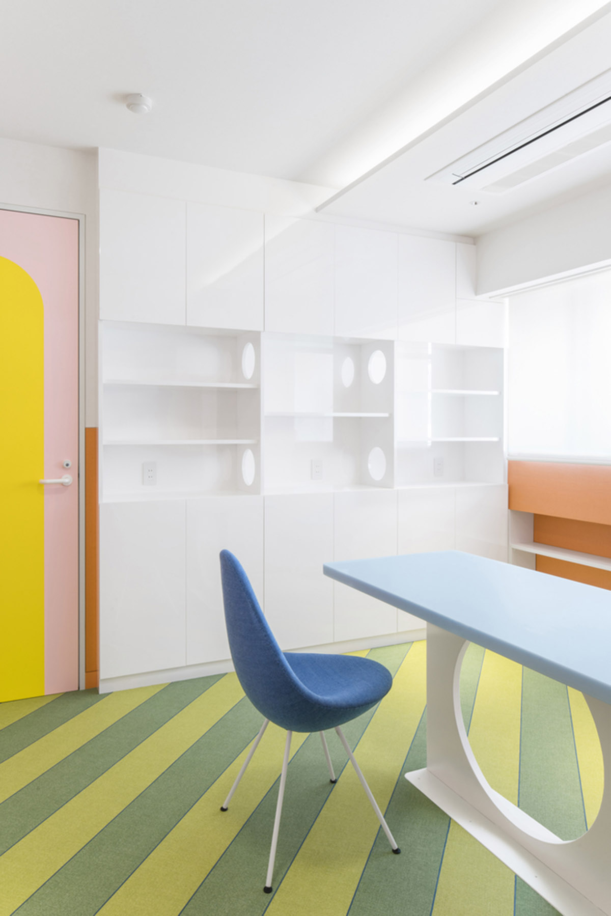 Adam Nathaniel Furman creates toy-like apartment interior from a palette of pastel colours in Tokyo
