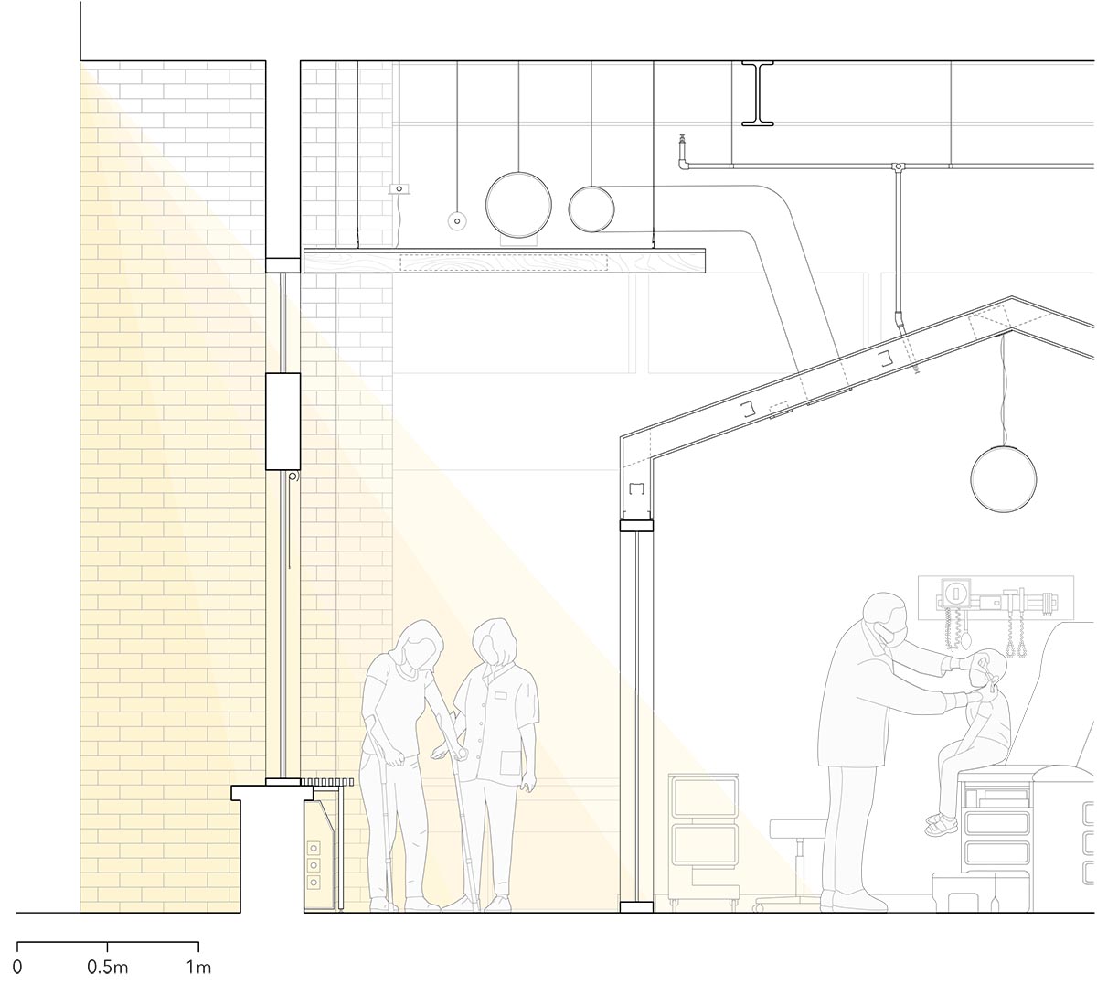 Medical clinic designed by Fonseka Studio creates a light, warm, and uplifting atmosphere in Ontario