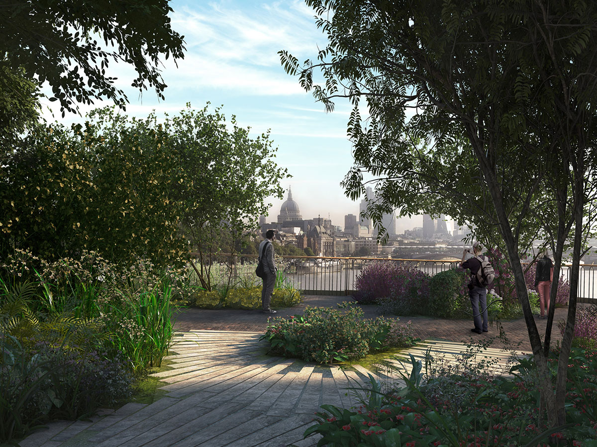 London’s Garden Bridge officially closed!