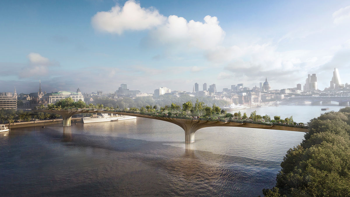 London’s Garden Bridge officially closed!