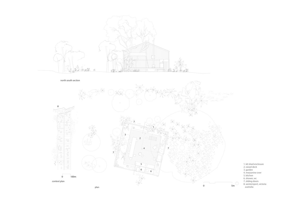 Baracco+Wright Architects opens up interiors with this shed wrapped by polycarbonate sheets 