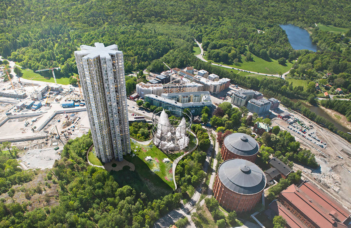 Herzog & de Meuron, Piet Oudolf, and LOLA to transform Stockholm’s former gasometer site