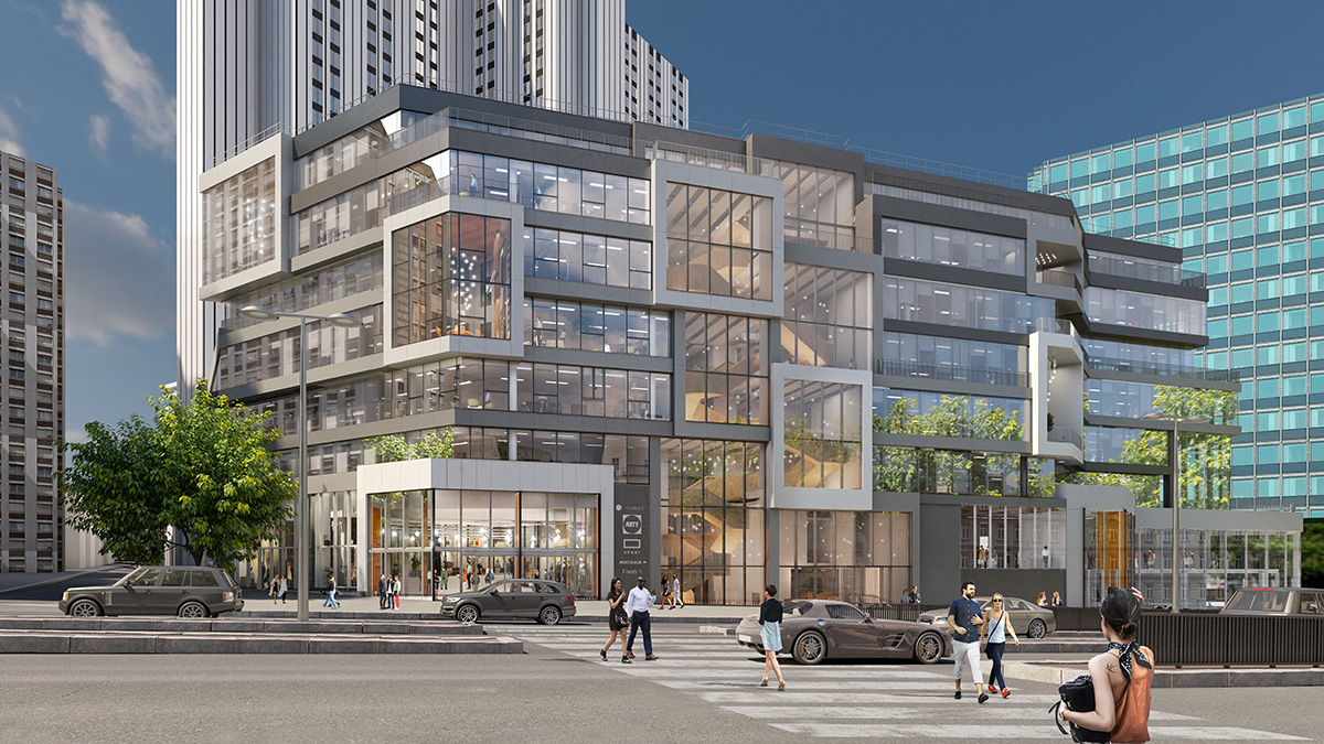 MVRDV's urban integration and rooftop extension for 1970s shopping centre breaks ground in Paris