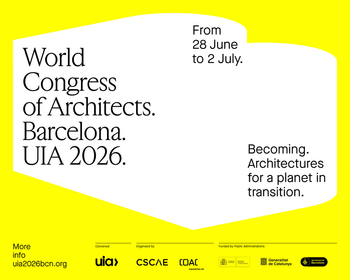 Open call: UIA World Congress of Architects 2026 Barcelona
