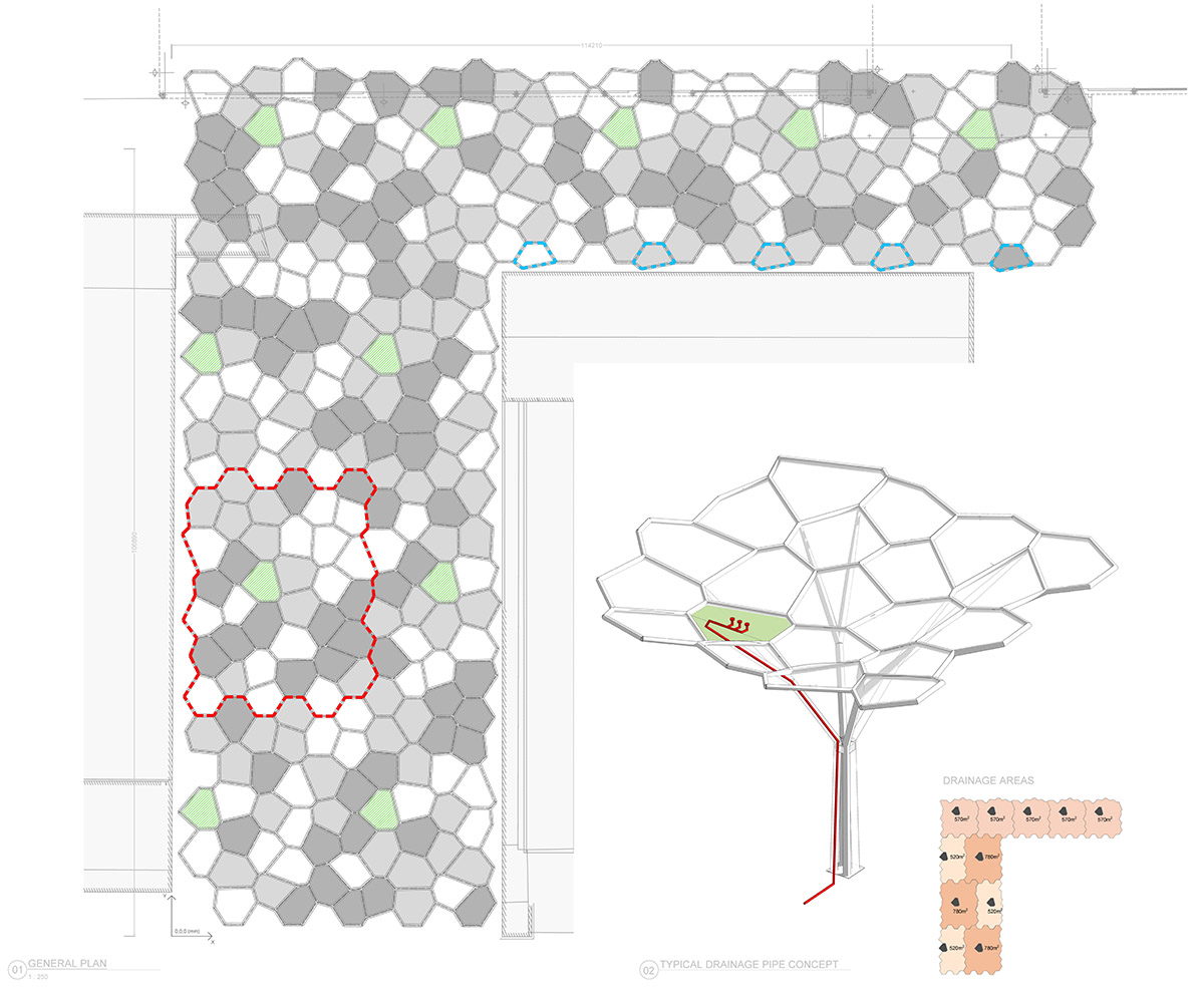 Maffeis Engineering adds wavy and translucent canopy to Veronafiere Trade Show ground in Italy