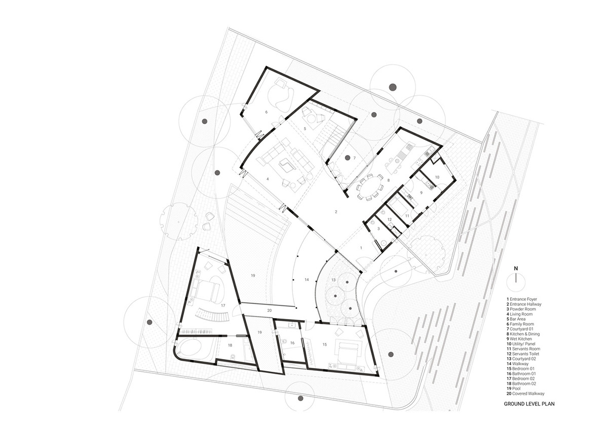 SAV Architecture + Design completes Moon House in India