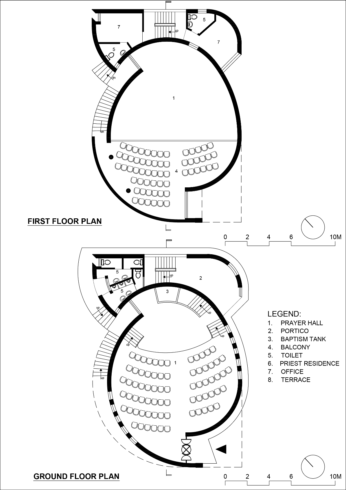 Church Of God, Chandigarh Is A Manifestation Of Vitruvius's 3 Points - Utility, Firmness & Delight