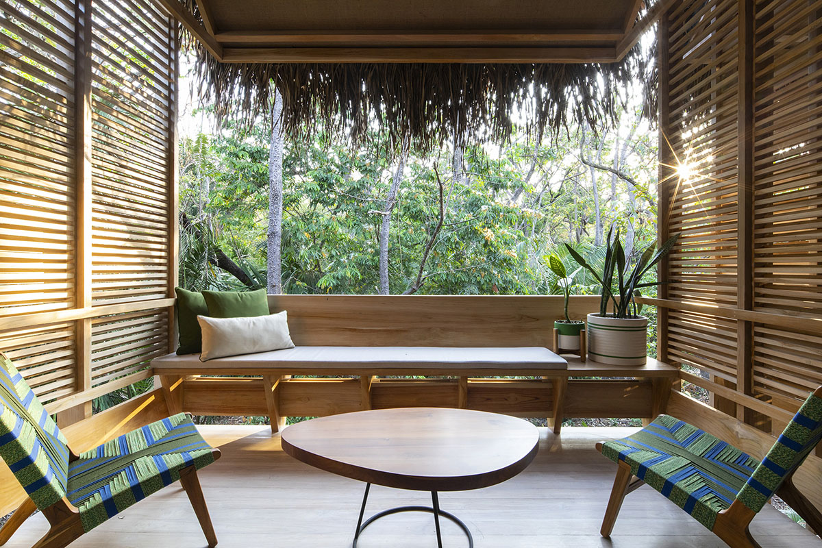 Studio Saxe converts former disused house into a tropical hotel in a hidden town of Costa Rica