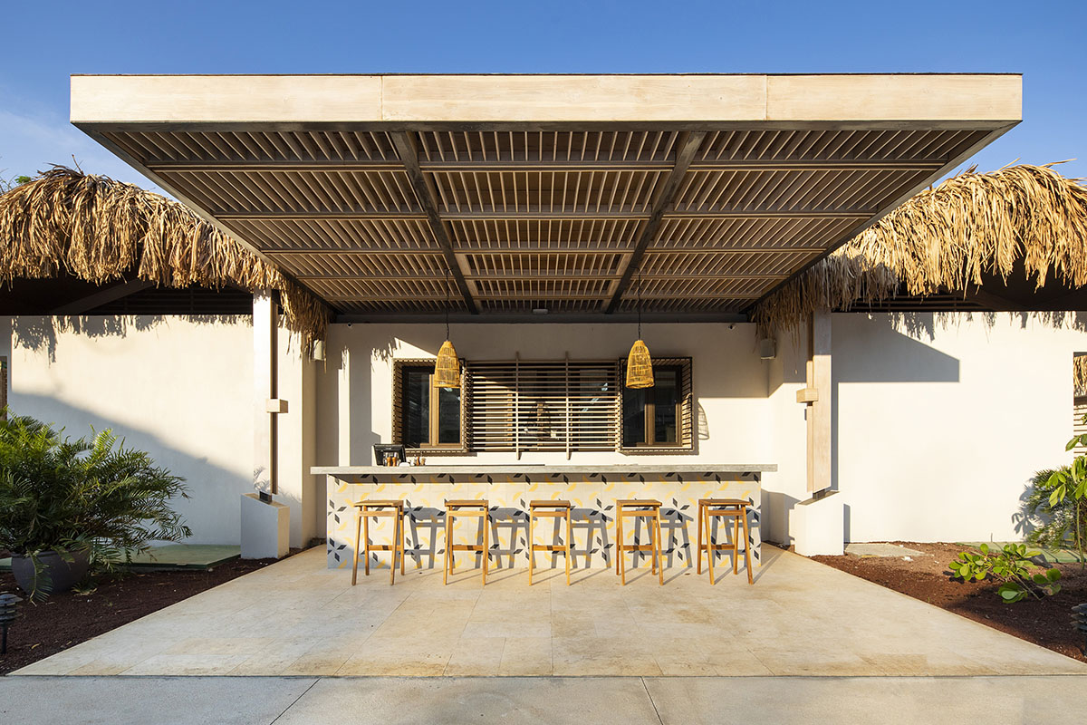 Studio Saxe converts former disused house into a tropical hotel in a hidden town of Costa Rica