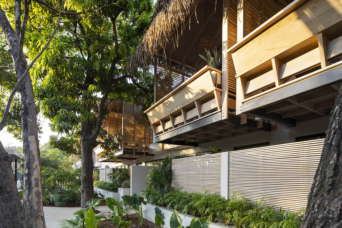 Studio Saxe converts former disused house into a tropical hotel in a ...
