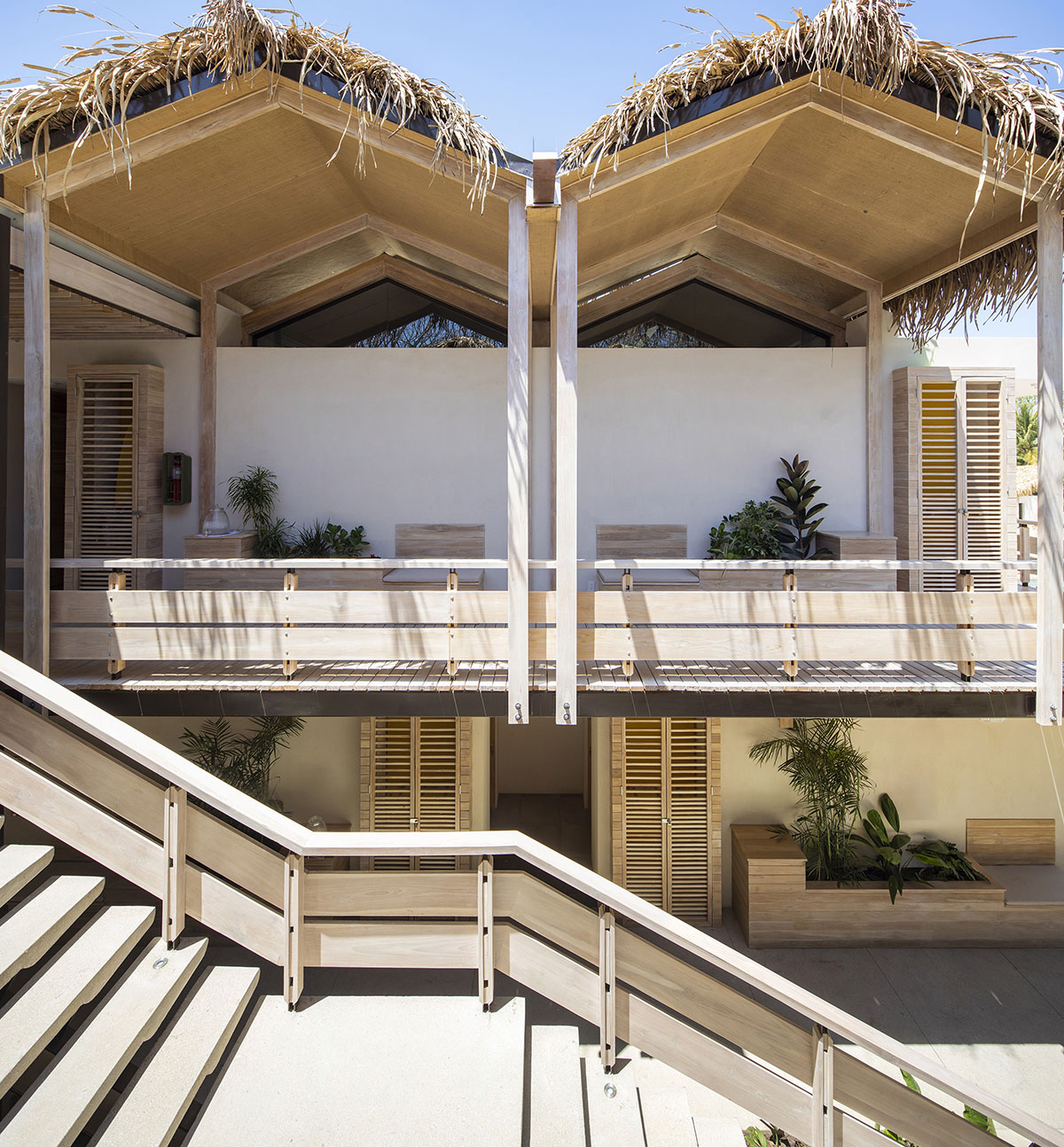 Studio Saxe converts former disused house into a tropical hotel in a hidden town of Costa Rica