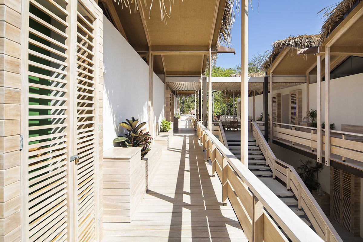 Studio Saxe converts former disused house into a tropical hotel in a hidden town of Costa Rica