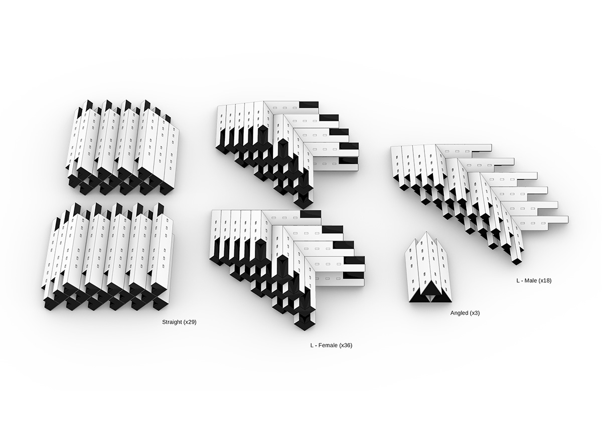 Gilles Retsin combines timber construction with Augmented Reality and Automation at the RA