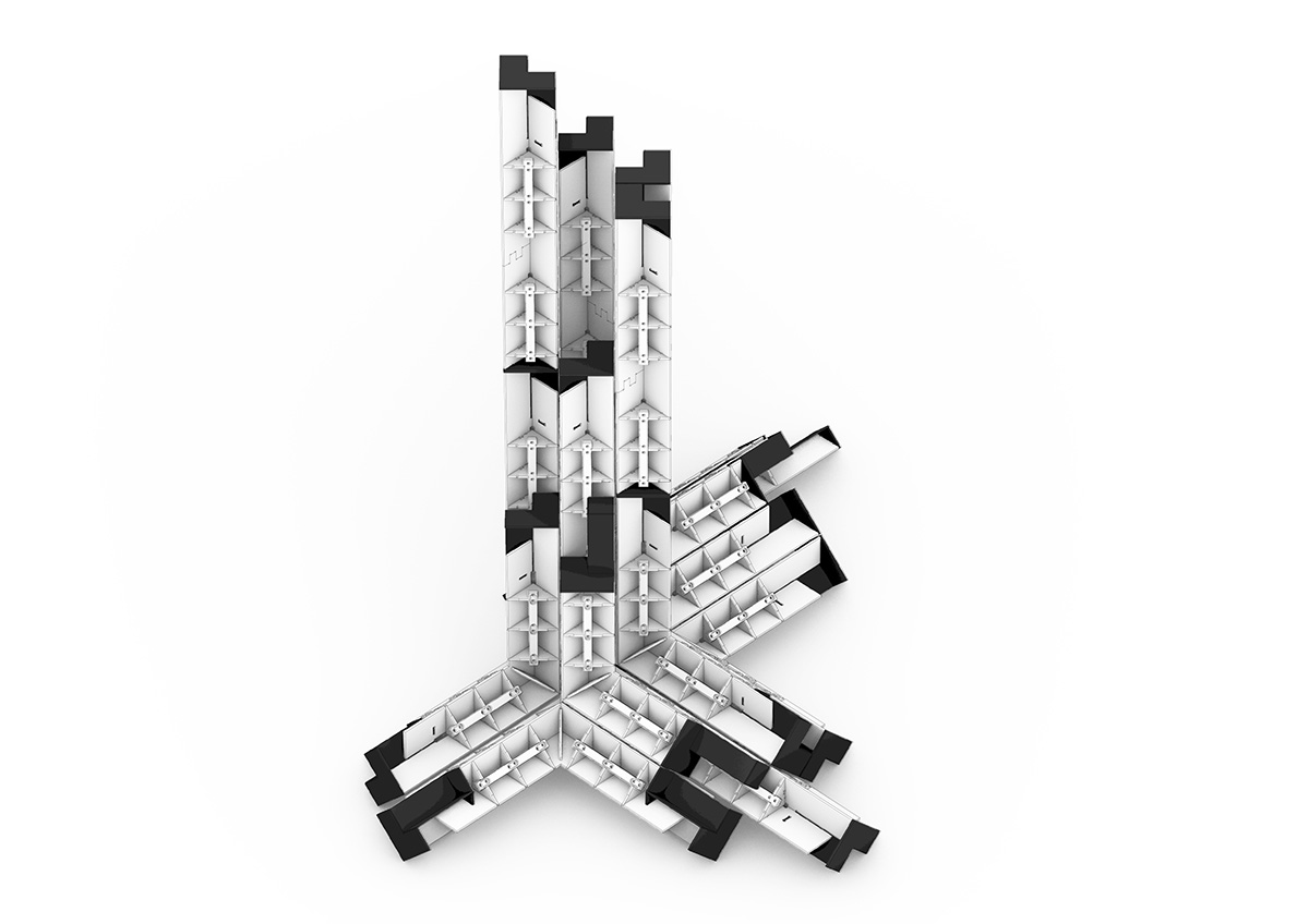 Gilles Retsin combines timber construction with Augmented Reality and Automation at the RA