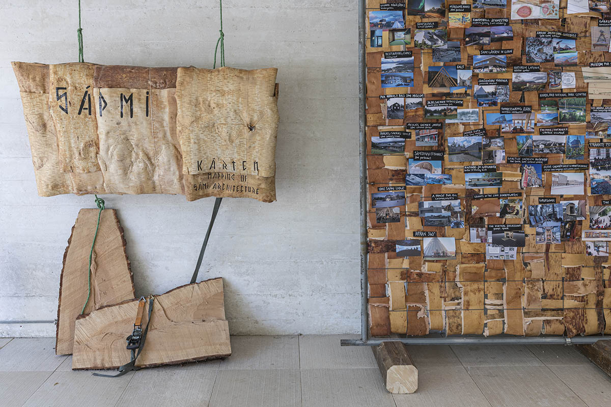 Nordic Countries Pavilion unfolds nomadic Sámi library as a social space at Venice Biennale