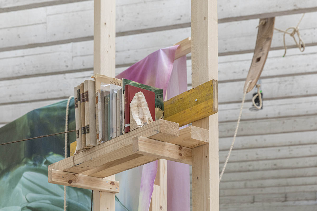 Nordic Countries Pavilion unfolds nomadic Sámi library as a social space at Venice Biennale