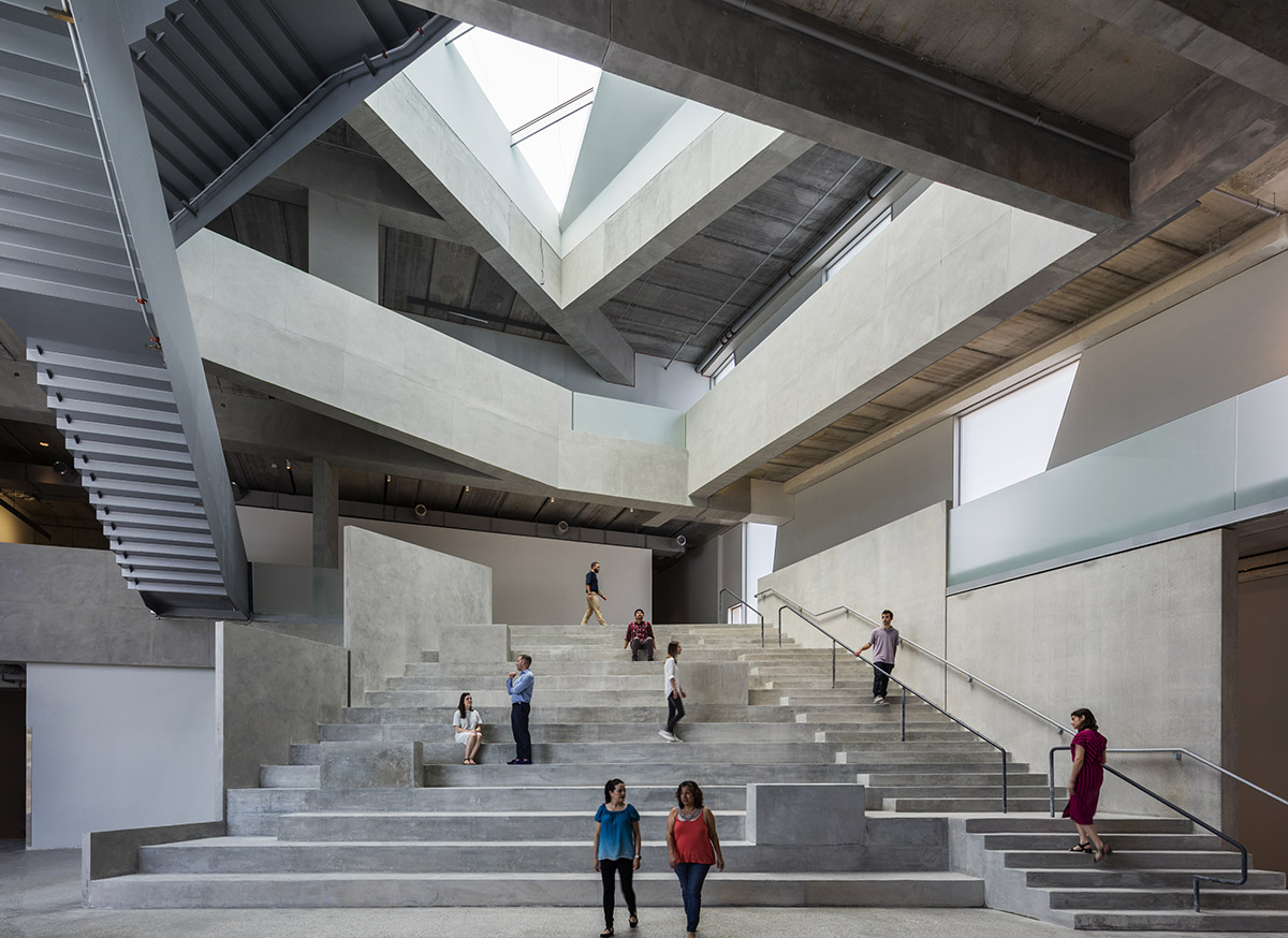 Steven Holl Architects completes Glassell School of Art at Museum of Fine Arts' campus in Houston