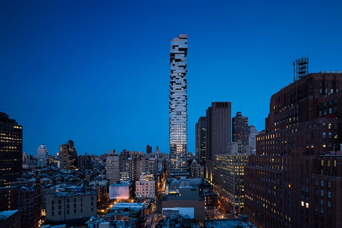 Anish Kapoor's first permanent sculpture will be integrated to Herzog & de Meuron's 56 Leonard St.