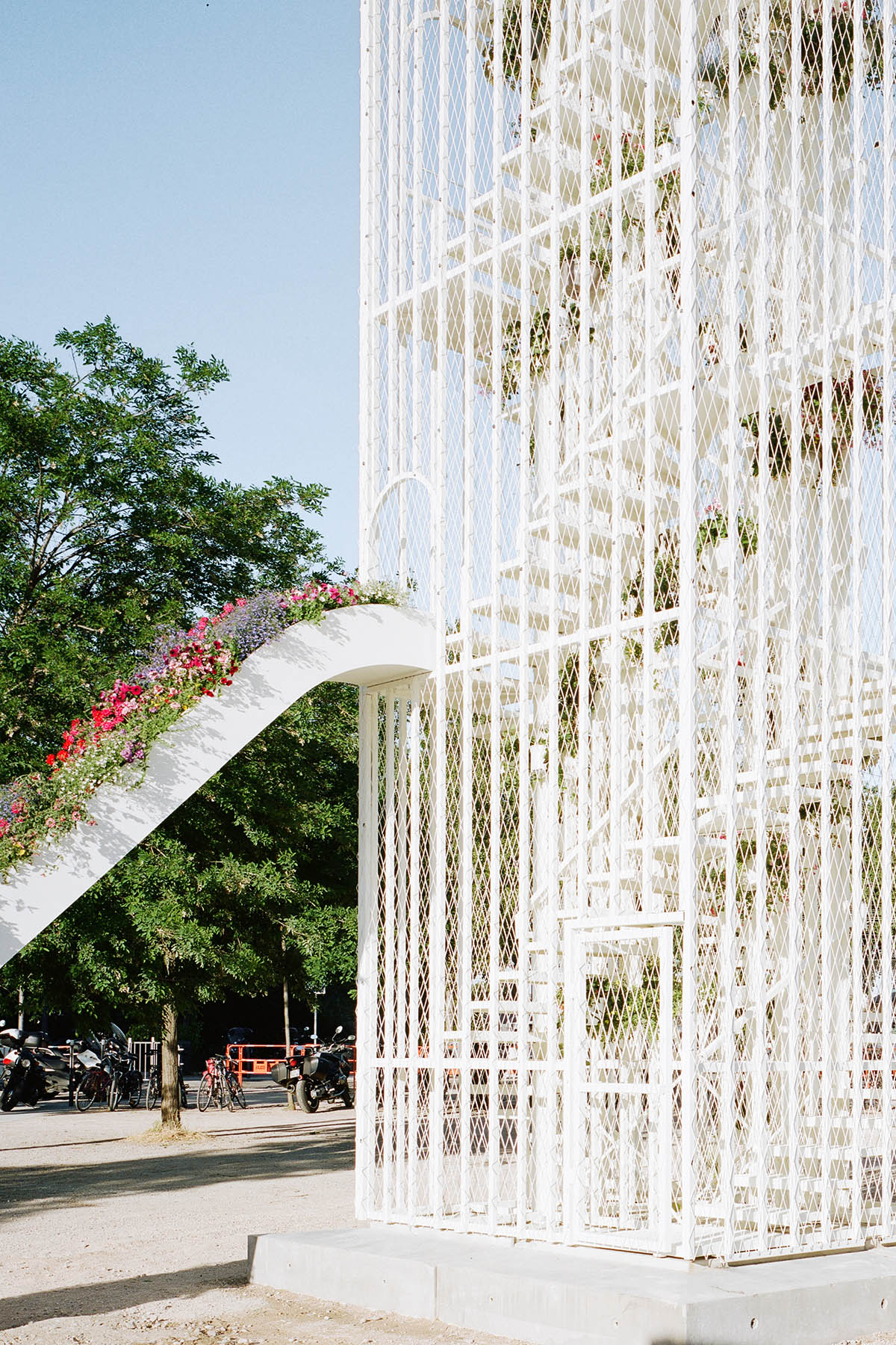 Laisné Roussel designs Flower Pavilion for the first edition of Lyon Architecture Biennale